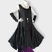 Kaliyana Manifold Dress Black Roma Sleeveless Lagenlook Layered Size 2