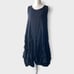 Kaliyana Manifold Dress Black Roma Sleeveless Lagenlook Layered Size 2