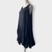 Kaliyana Manifold Dress Black Roma Sleeveless Lagenlook Layered Size 2