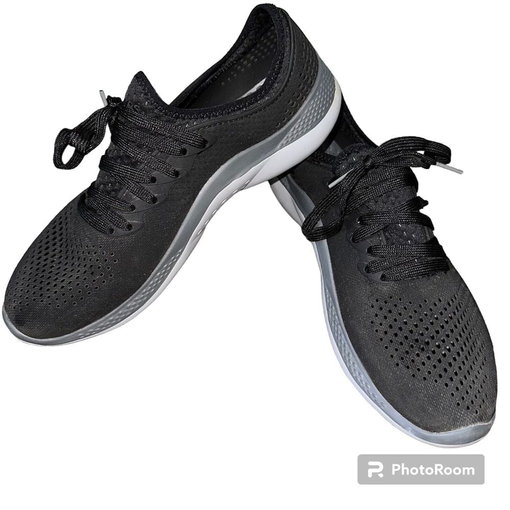 Men's CROCS Lite Ride Pacer Casual Water Rubber Sneakers Low Top Size 10