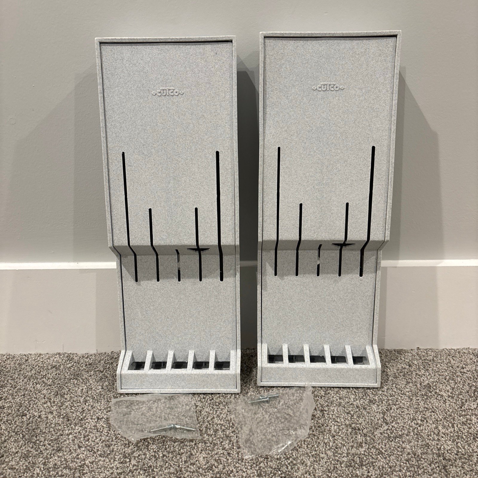 2 NEW Cutco Knife Storage Tray Cat. No. 1742