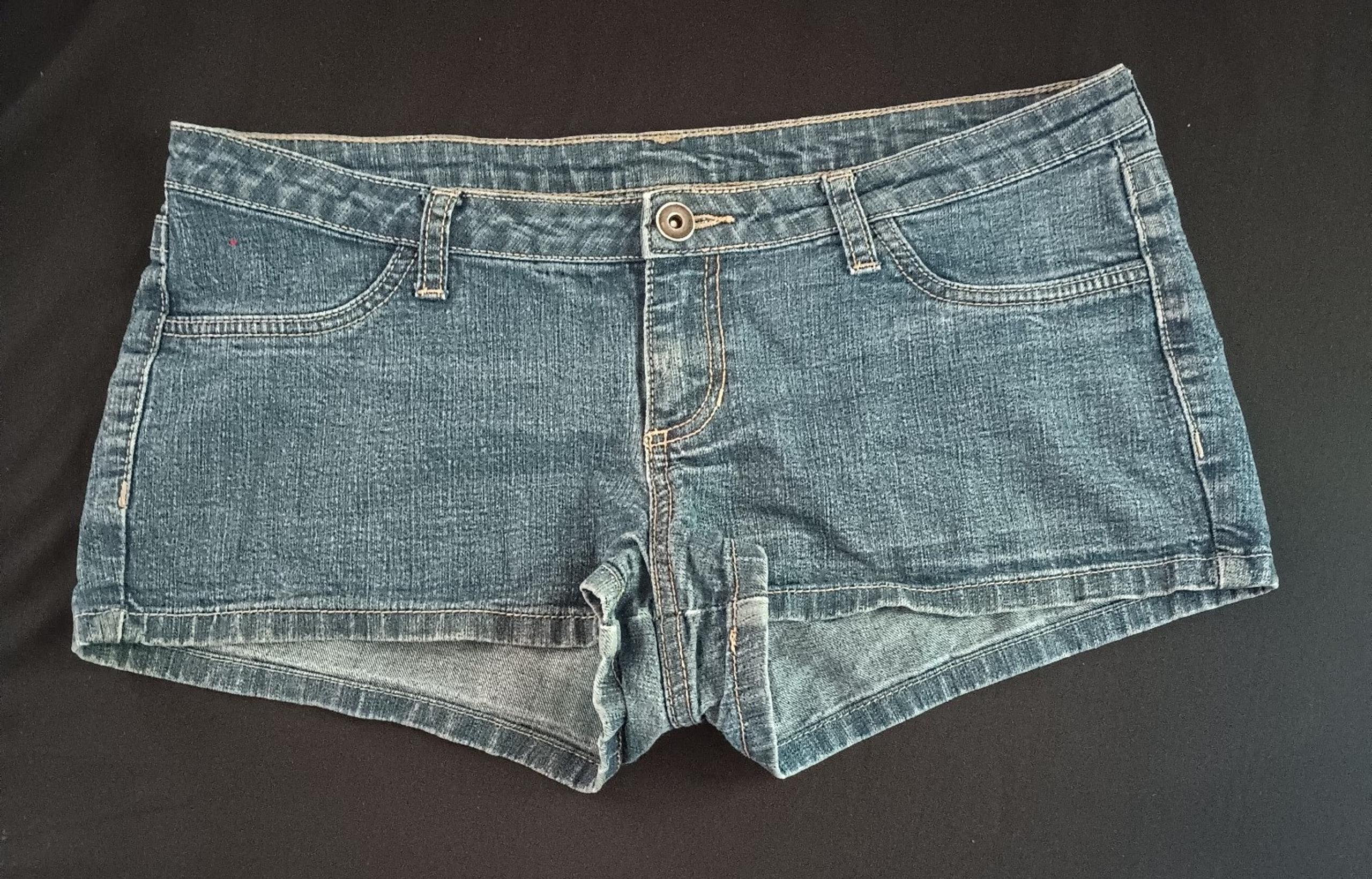 Women's Size 9 Low-Rise Mini Jean Shorts