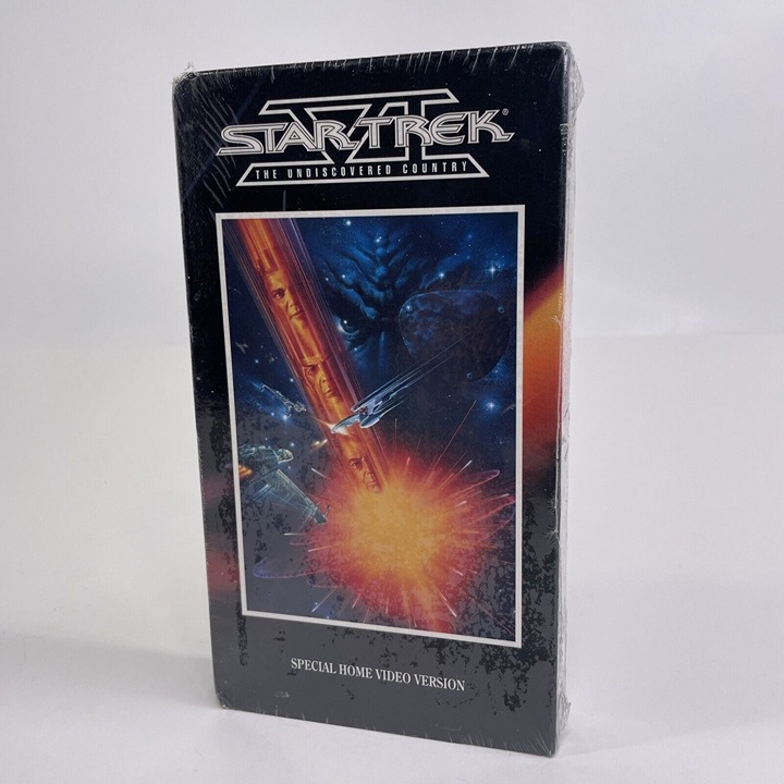 Star Trek VI The Undiscovered Country VHS - 1992 - Brand New Sealed, Watermark