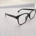 Black Gothic glasses Chrome Heart style Eyeglasses