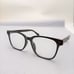 Black Gothic glasses Chrome Heart style Eyeglasses