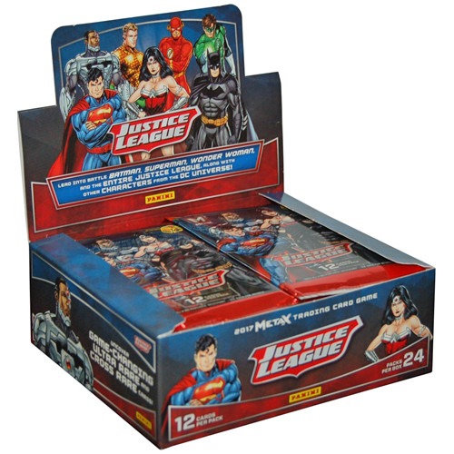 MetaX TCG: Justice League - Booster Box (24 Packs / 12 Cards Per Pack)