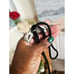 VTG Cowboy Revolver Charm Bolo Fabric Cord Tie.