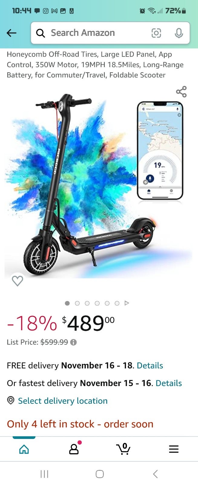 2021 MICROGO M5 PRO electric scooter