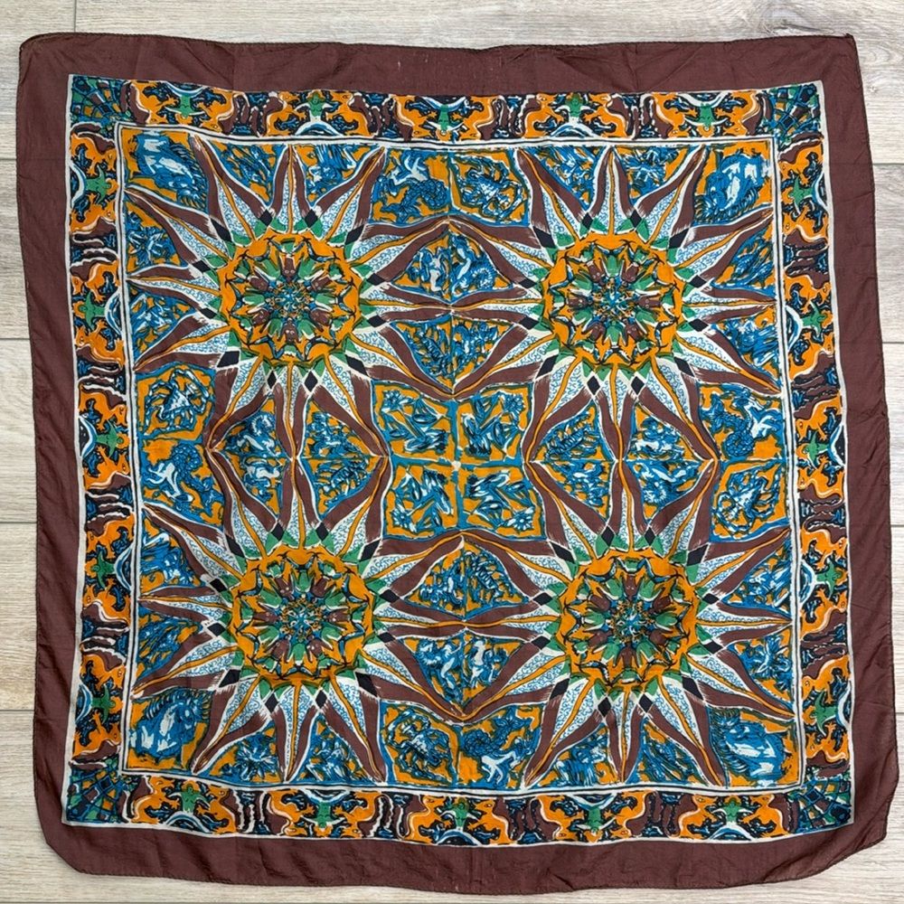 Vintage Zodiac Scarf