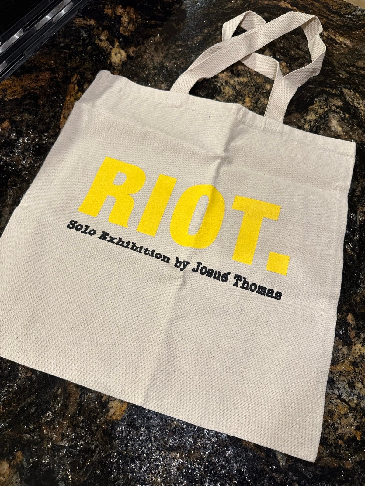 Gallery Dept Riot Beige / Yellow Tote Bag