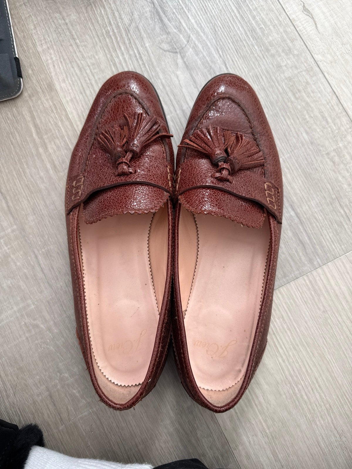 Jcrew women’s Tassel Leather Loafer