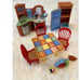 Fisher Price Loving Family Lot People Figures Furniture Mixed Dollhouse Lot