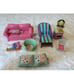 Fisher Price Loving Family Lot People Figures Furniture Mixed Dollhouse Lot