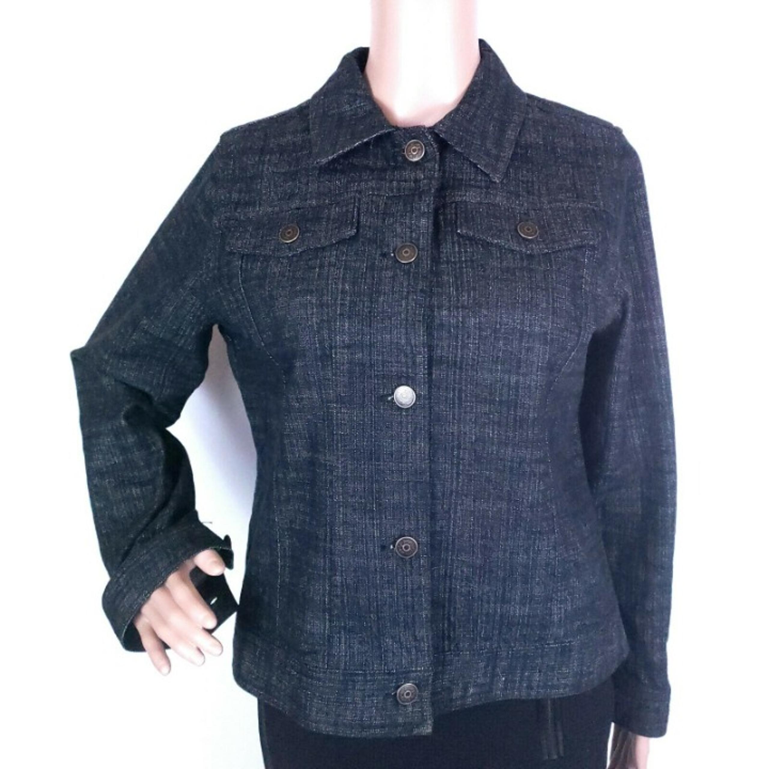 Relativity Women Jean Jacket Button M