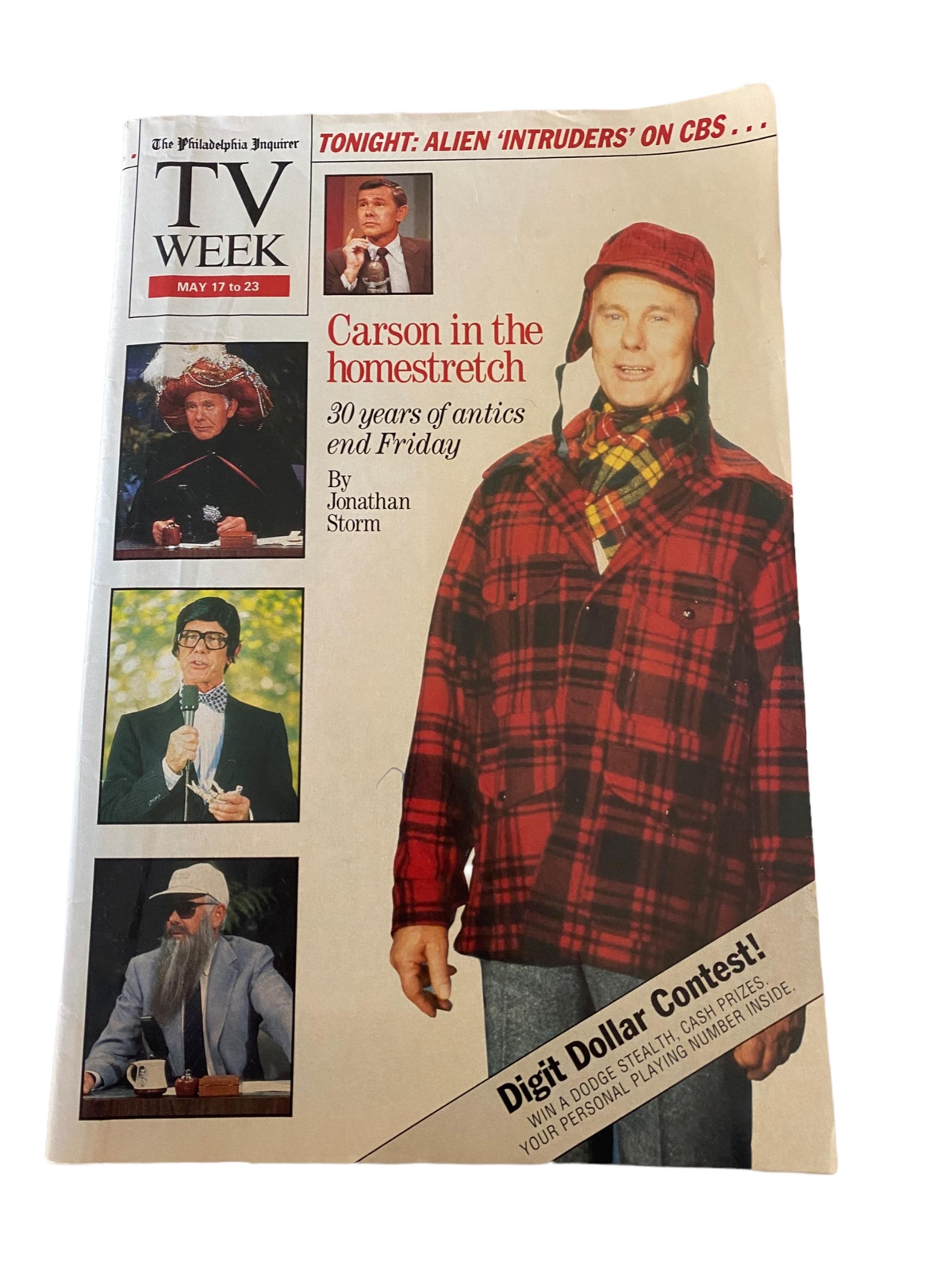 Vintage | The Philadelphia Inquirer | May 1992 | TV Week Guide