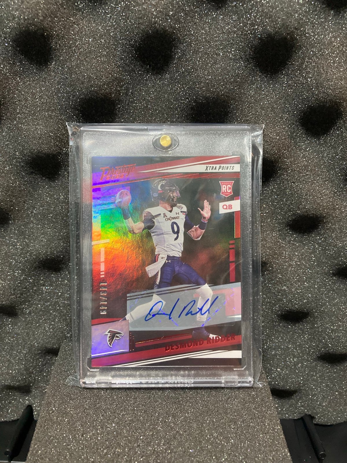 2022 Prestige Xtra Points Desmond Ridder RC Rookie Auto Atlanta Falcons /149