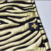 ANDREW CHRISTIAN Glam Luxe Black/Gold Tiger Sheer Erotic Tee Gay Pride SMALL