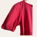 Peter Som Pink Puff Sleeve Tiered Puff Sleeve Poplin Midi Dress Size 4