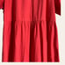 Peter Som Pink Puff Sleeve Tiered Puff Sleeve Poplin Midi Dress Size 4