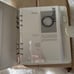 Cloth and paper A5 White Contour leather Agenda cover