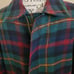 Vintage Pendleton Men's SZ XL/XXL Reversible Wool plaid green Jacket Zip Front