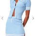 The kript Naomi collar top