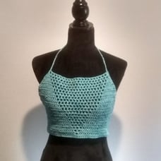 BOHO HALTER TOP