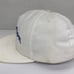Vintage 90s Vote Jim Barron SnapBack Hat White UAW PROUD Political Cap Elect USA