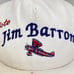 Vintage 90s Vote Jim Barron SnapBack Hat White UAW PROUD Political Cap Elect USA