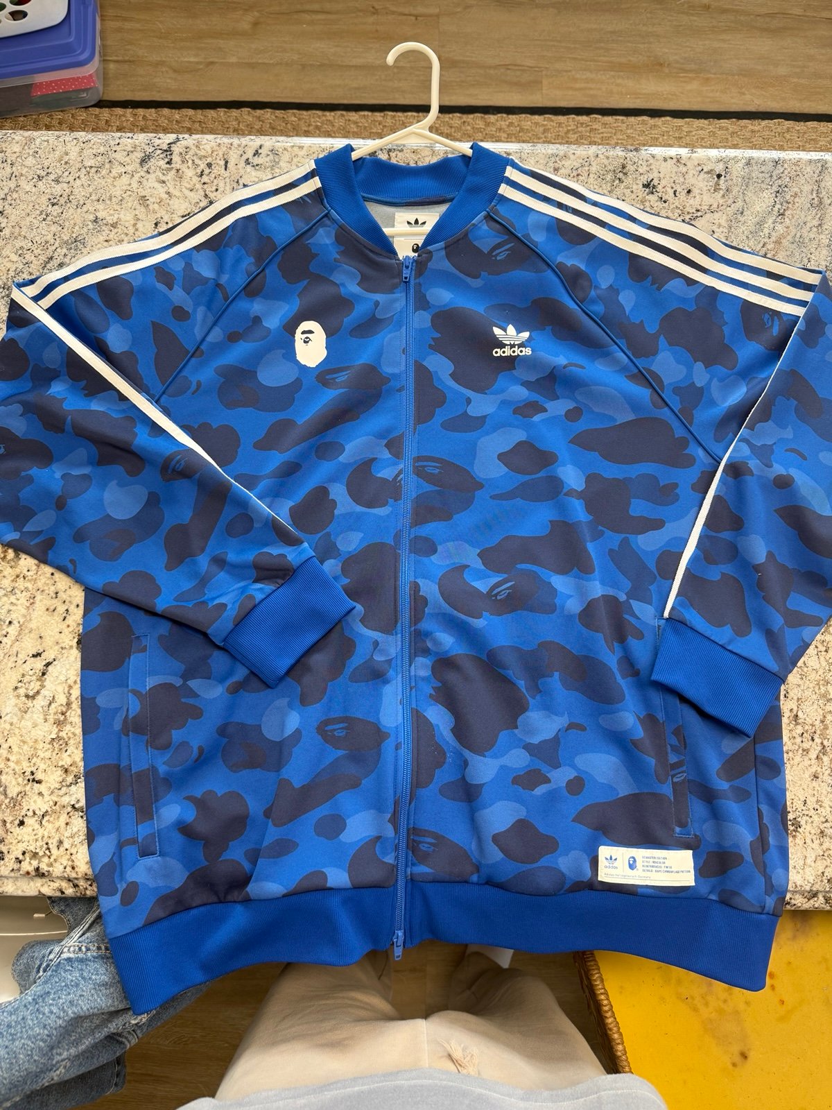 Bape adidas jacket