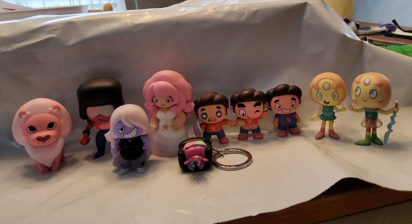 Steven Universe Figures Garnet Amethyst Pearl Rose Lion