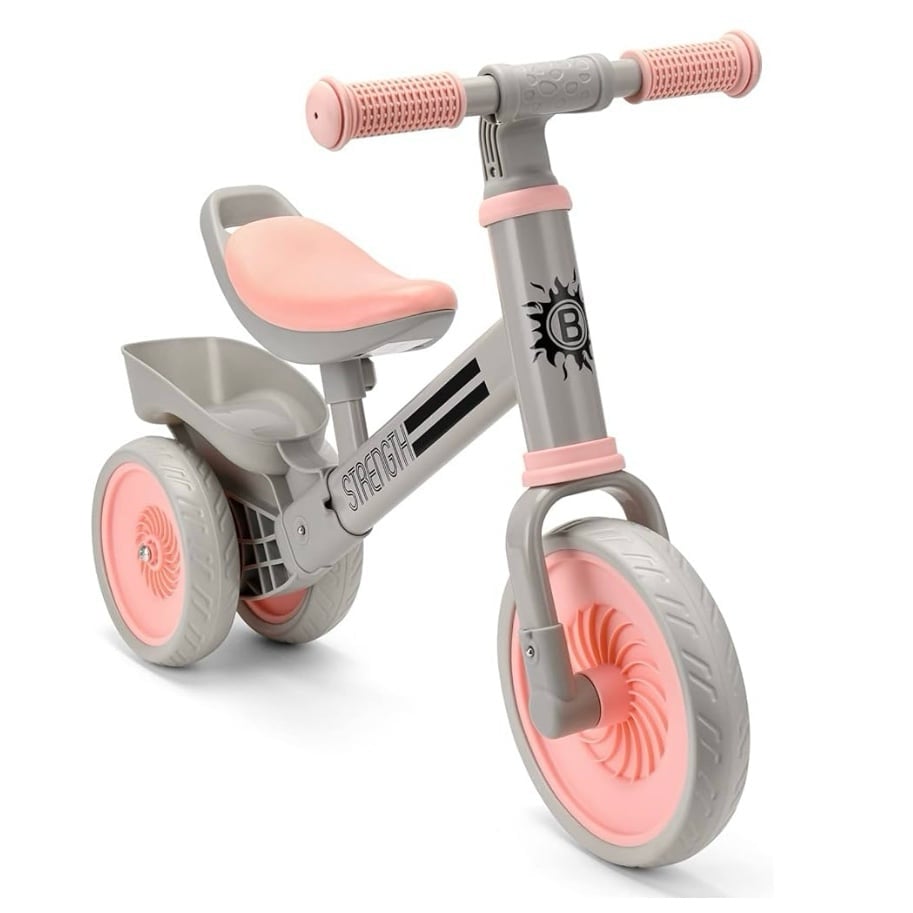 Balance Bike - Toddler Bike,Pink Tricycles for 2-4 Year olds,Baby Balance Bike,T