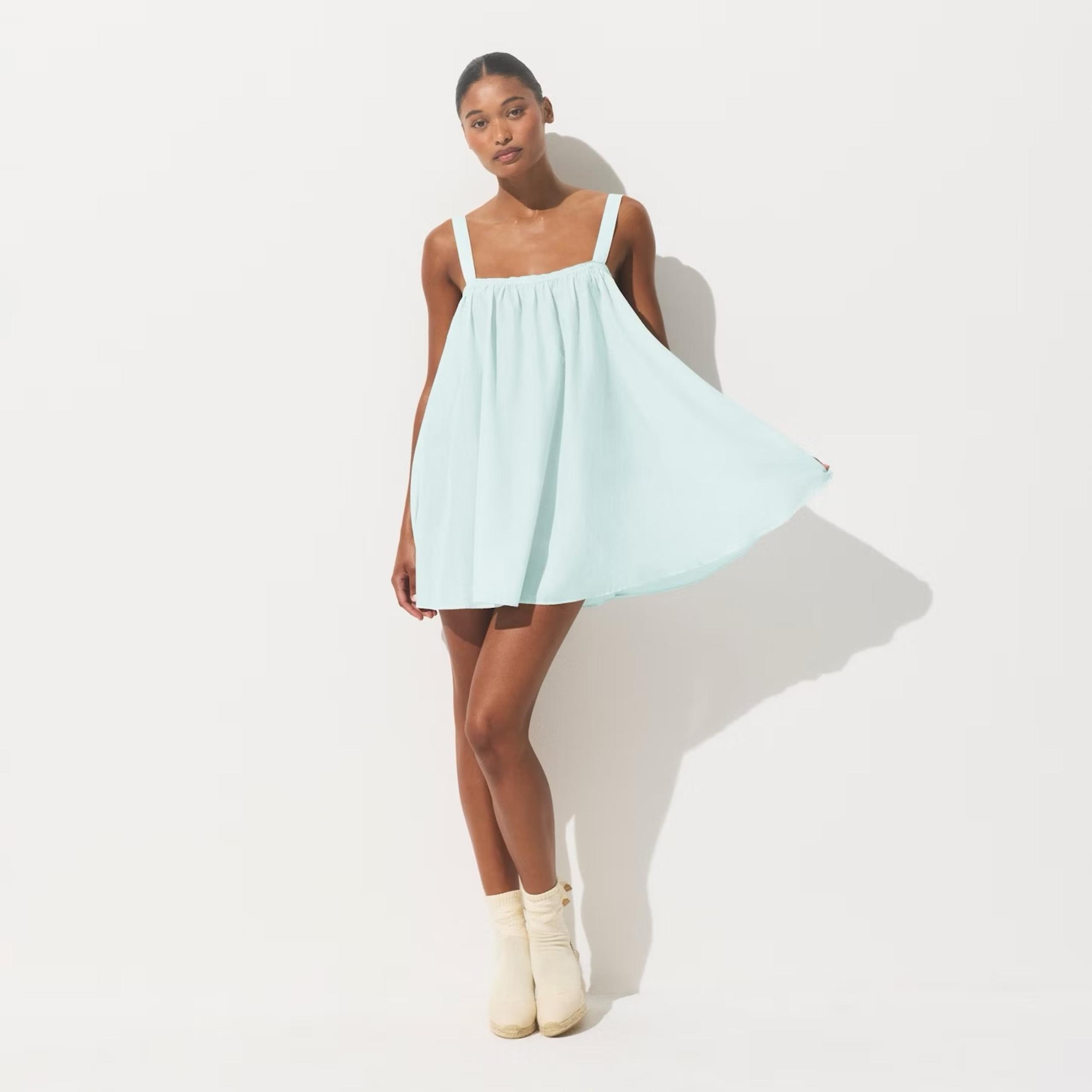 SKIMS Voile Mini Dress