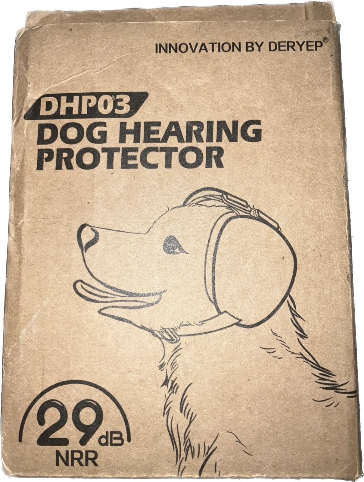 Der Yep DHP03 Dog Hearing Protector Size Small Color Pink