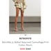 Retrofête Jo Belted Sequined Camouflage-Print Cotton Shorts