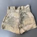 Retrofête Jo Belted Sequined Camouflage-Print Cotton Shorts