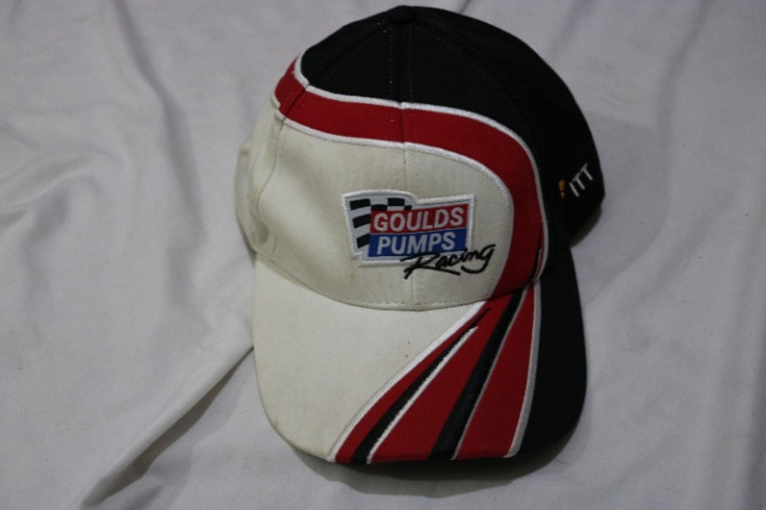 RARE 2002 Shane Hmiel Nascar Goulds Pumps Racing Hat One Size Baseball Cap