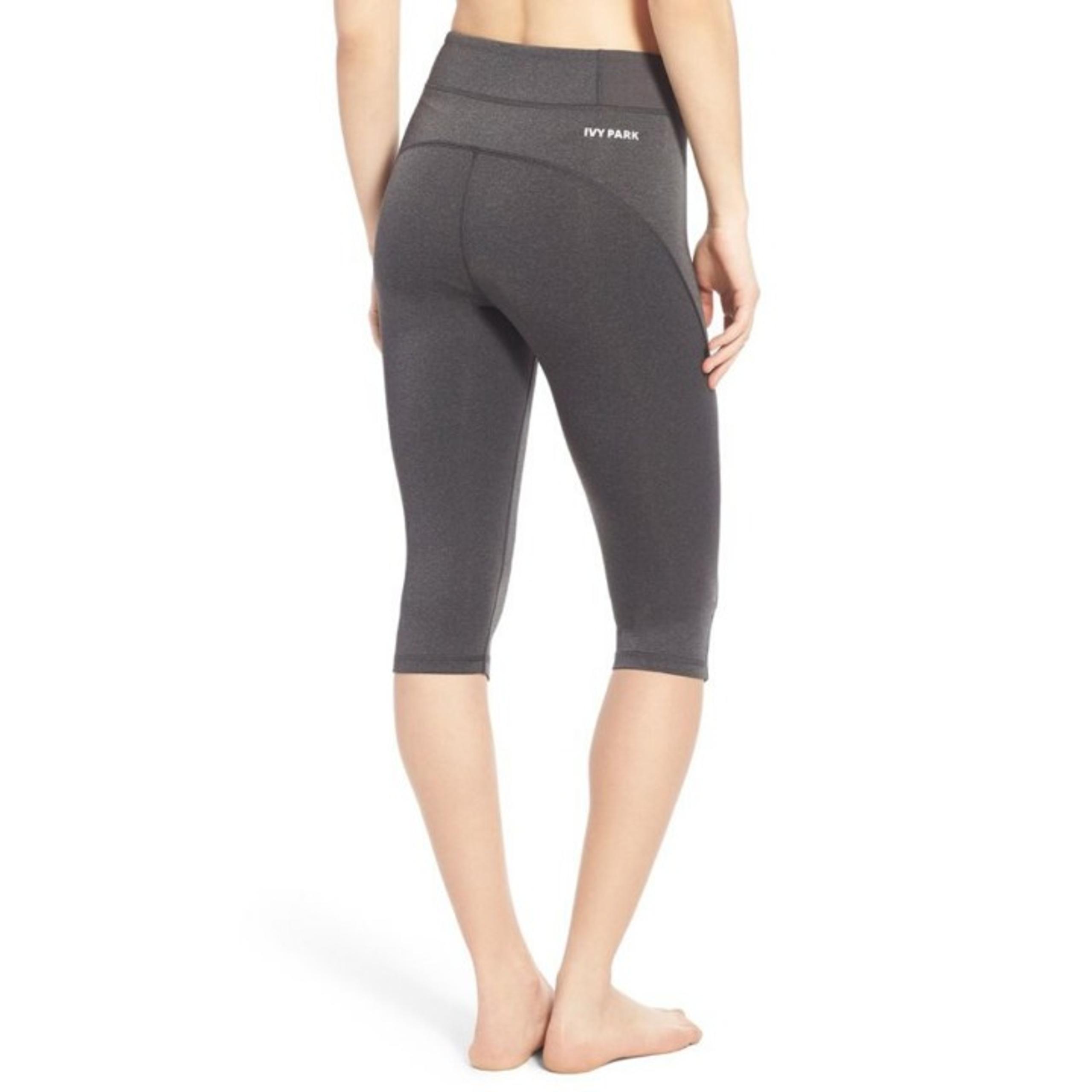 IVY PARK Gray Y High-Rise Capri Leggings