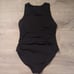 Andie Malibu Black Snap Buttons One Piece Swimsuit Size XLT