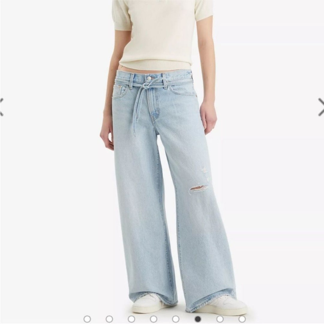 Levi's Wide Leg Jeans (XL Straight) Womens Size 30 × 31