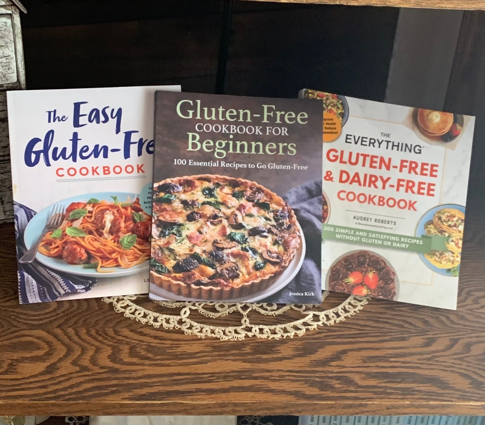 3 GLUTEN-FREE Cookbooks