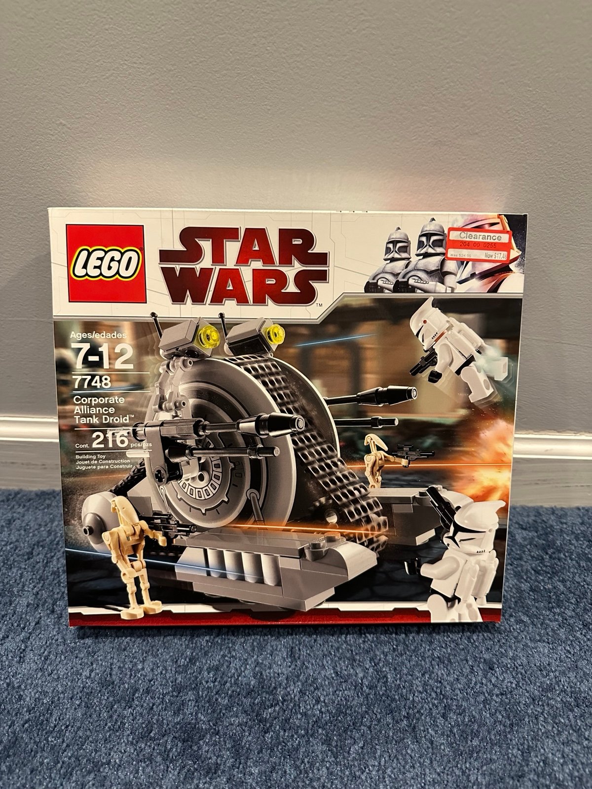 Star Wars Lego 7748 Corporate Alliance Tank Droid