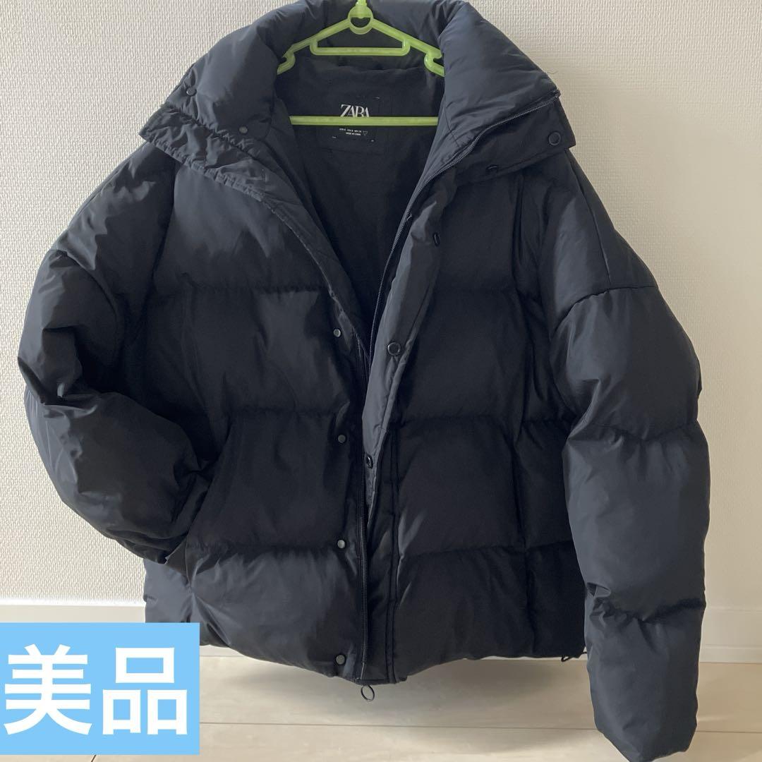 ZARA Down Jacket AUTHORIZED Black