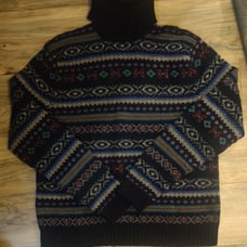 Polo Ralph Lauren hand knit sweater wool men's xl