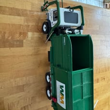 Waste management truck