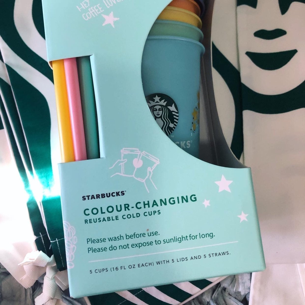 Starbucks color changing cups 2020