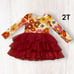 Posh peanut Della tulle dress 2T