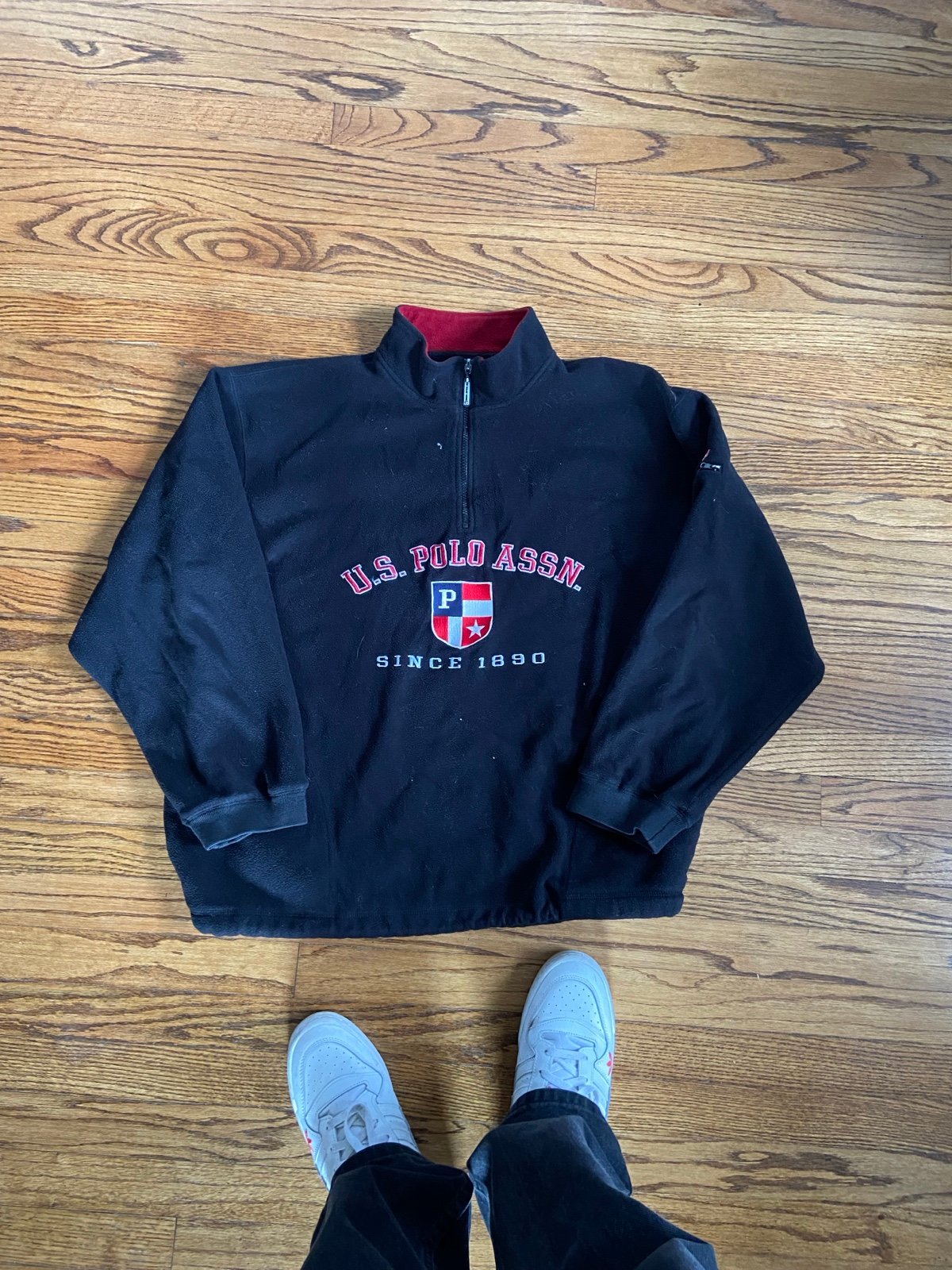 Vintage US Polo Assn fleece jacket