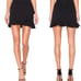 LOVERS+FRIENDS Stellar Black Ruffle Skirt