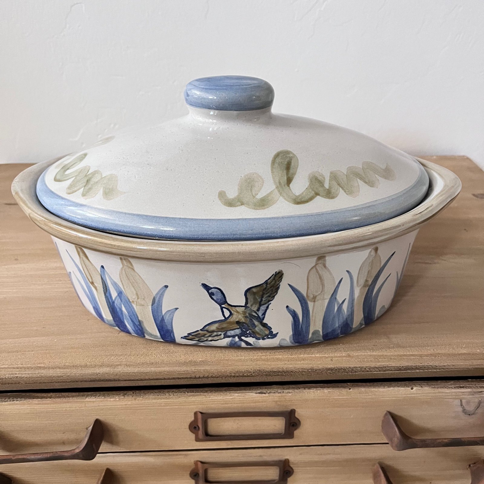 Louisville Stoneware Pottery Casserole